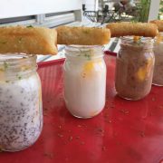 An easy Thai Tropical Treat in 5 ingredients and 15 minutes. Keto, Paleo, gluten free, grain free, sugar free, dairy free, Vegetarian and Vegan. thegestationaldiabetic.com