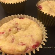 Lemon raspberry cheesecake