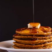Fluffy, sugar free and gluten free, these healthy Pumpkin Pancakes are nutrient dense to start your day right! Check out the macro nutrients! Only 9 ingredients and ready in 20 minutes. Keto too.? thegestationaldiabetic.com
