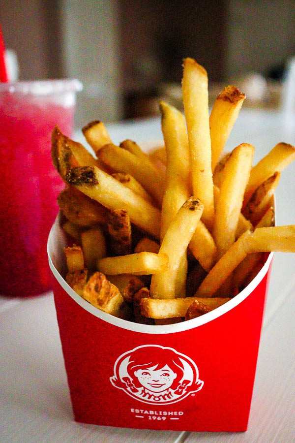 Wendy's medium fry
