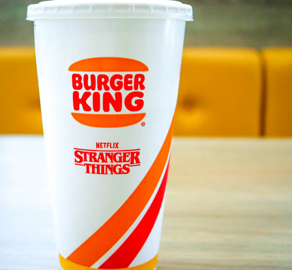 Burger King cup