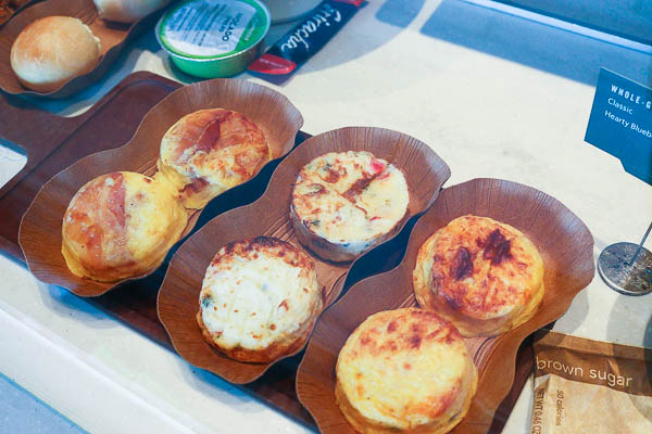 6 sous vide egg bites from starbucks