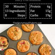 Gluten-free-low-carb-cranberry-orange-muffin-recipe-with-nutrition-facts