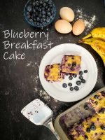 Blueberry Lemon Breakfast Cake